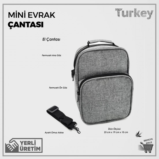 Mini Evrak Çantası